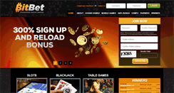 Desktop Screenshot of bitbet.com